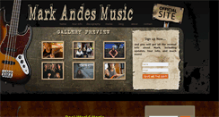 Desktop Screenshot of markandesmusic.com